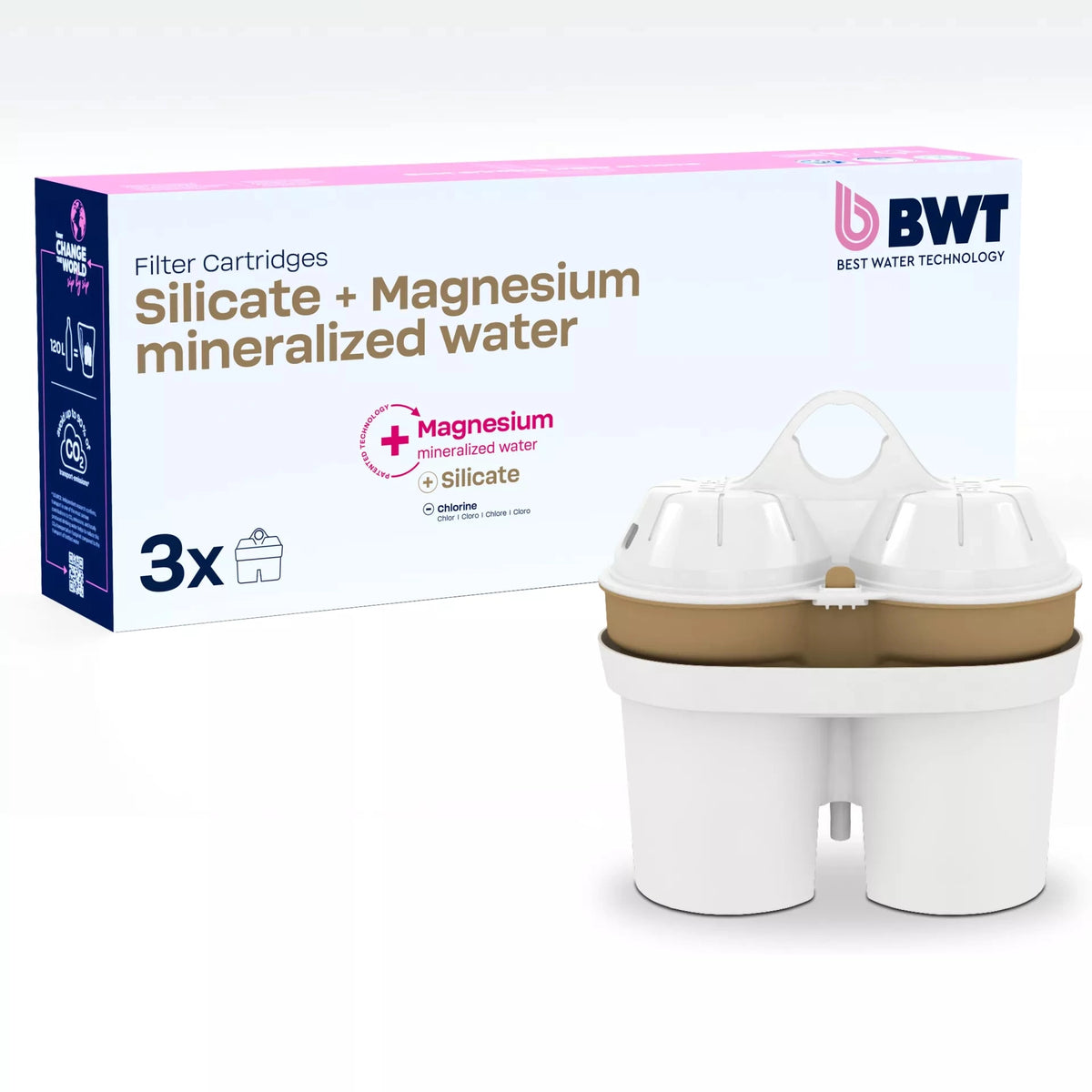 BWT Silikat + Magnezyum Mineralli Su 3'lü Paket