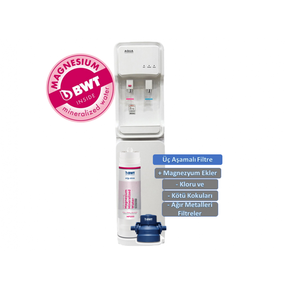 BWT Wodapure Filtreli White Aqua Sebil